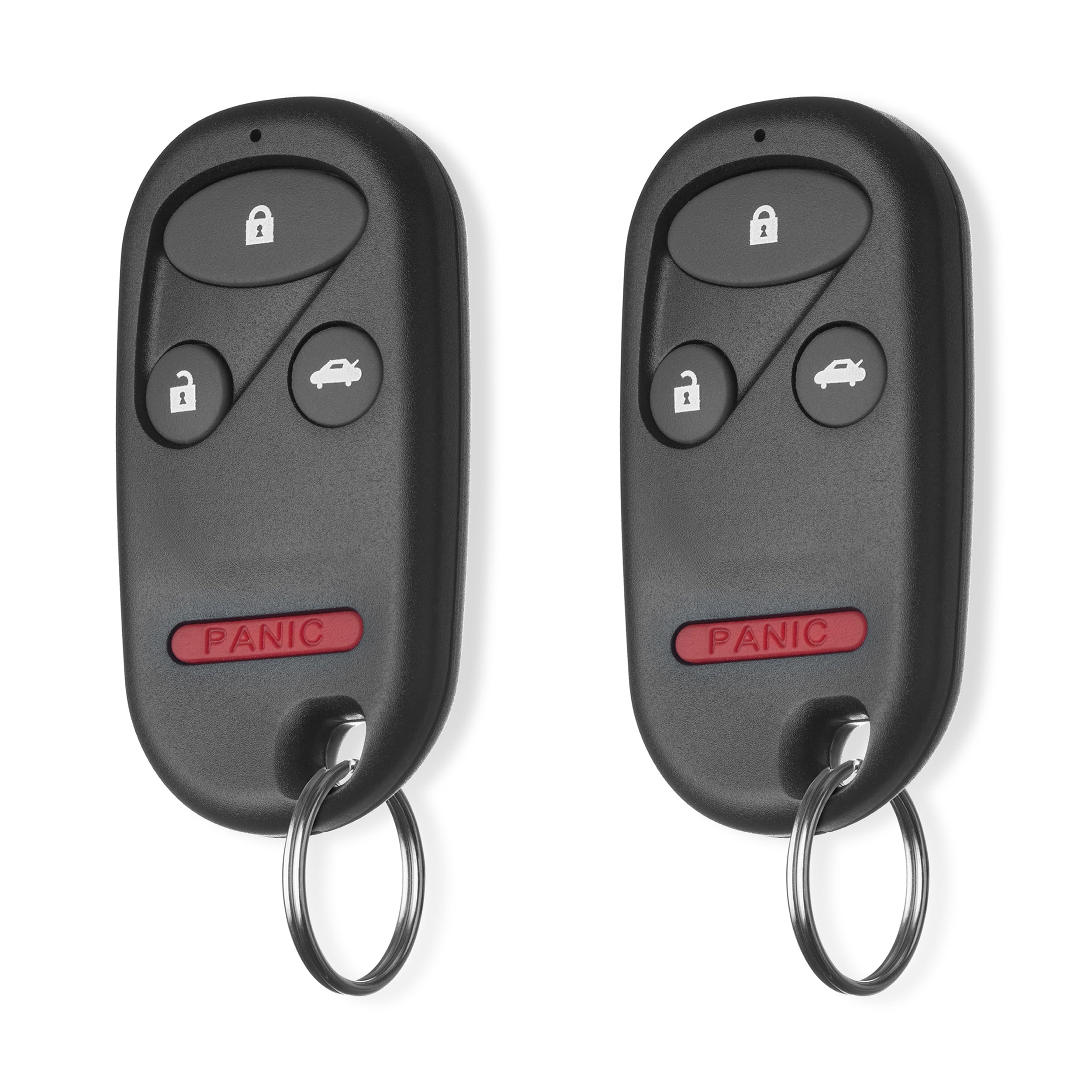 FOBTEK Key Fob Keyless Entry Remote for 2002-2004 Honda CR-V Replacement for OUCG8D-344H-A, 72147-S9A-A01 (4-Button)